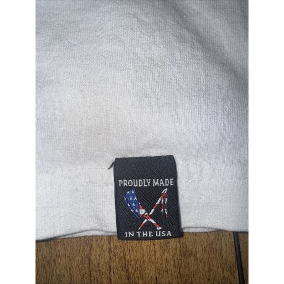 Rusty Butcher Big Russ Private Security T-Shirt White Large 20x28 Motorcycle Tee - Picture 4 of 7